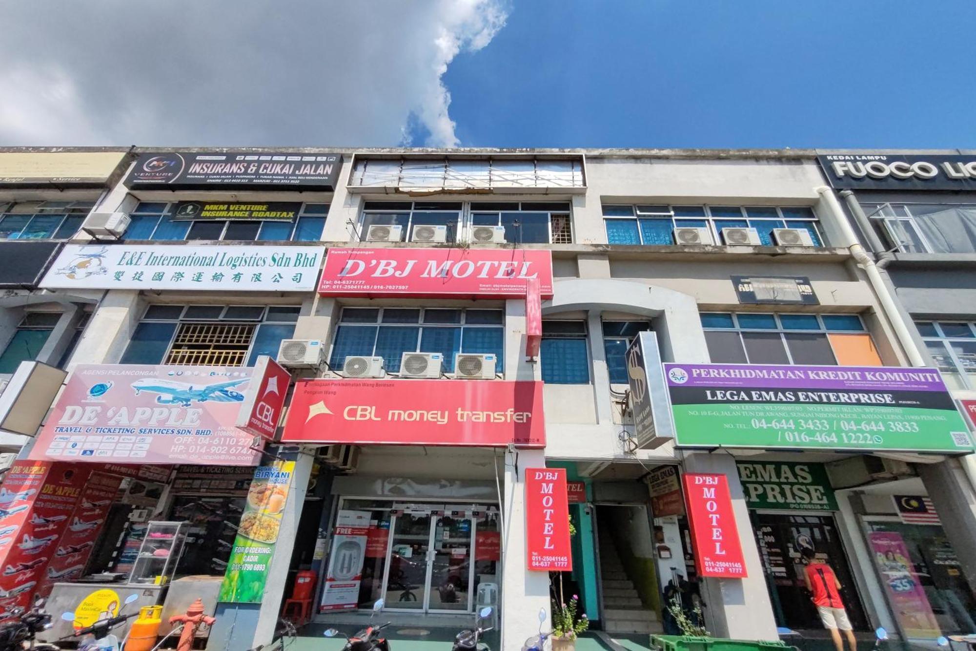 D'Bj Motel Bayan Lepas Exterior photo